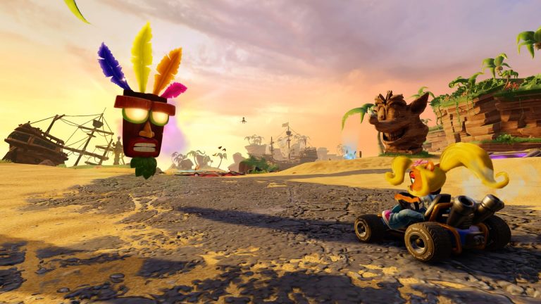 Crash Team Racing Nitro Fueled PS4 Xbox One Switch Sony jeu vidéo course objets kart Beenox Activision Crash Bandicoot