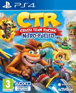 Crash Team Racing Nitro Fueled PS4 Xbox One Switch Sony jeu vidéo course objets kart Beenox Activision Crash Bandicoot