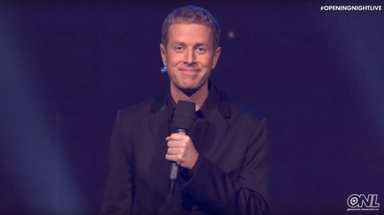 Gamescom Cologne Allemagne Geoff Keighley jeu vidéo Everspace Call of Duty Destiny Need for Speed Erica Playstation Xbox PS4 XboxOne Sony Microsoft Gears 5 Death Stranding Hideo Kojima Google Stadia Predator