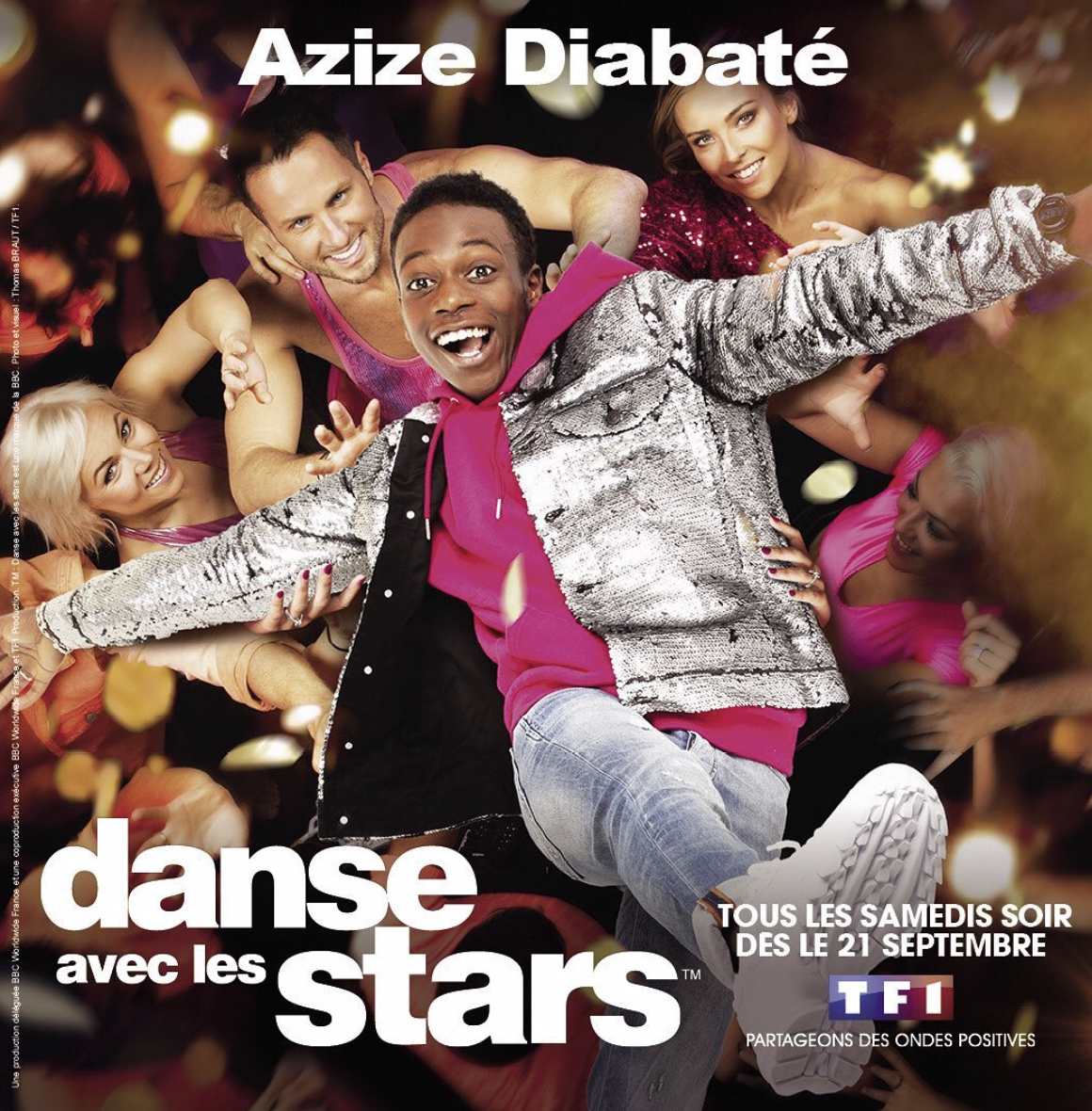 Azize Diabate - DALS 10 - DALS - Danse Avec Les Stars 10 - Danse Avec Les Stars - TF1 - Denitsa Ikonomova