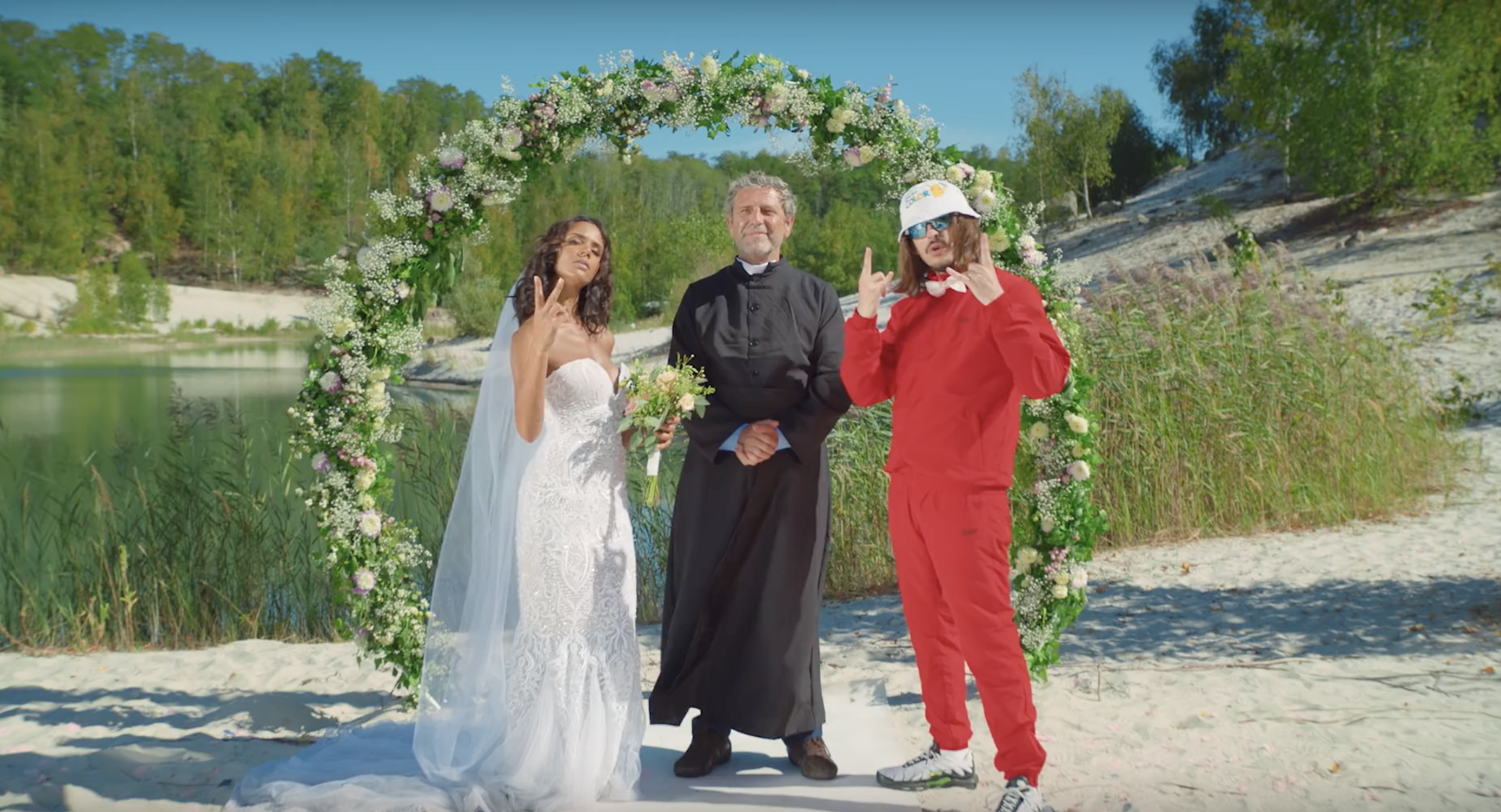 Lorenzo - Shy'm - Nous deux - clip - mariage