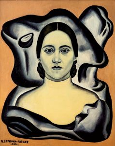 Nadia Leger - léger - Fernand Léger - peintre -artiste - bielorusse - russe - communiste - PC - URSS - Soviétique - propagande - artcurial - Aymar du Chatenet - expo - exposition - huile - gouache - autoportrait - musée - exhibition - syma news - florence yeremian