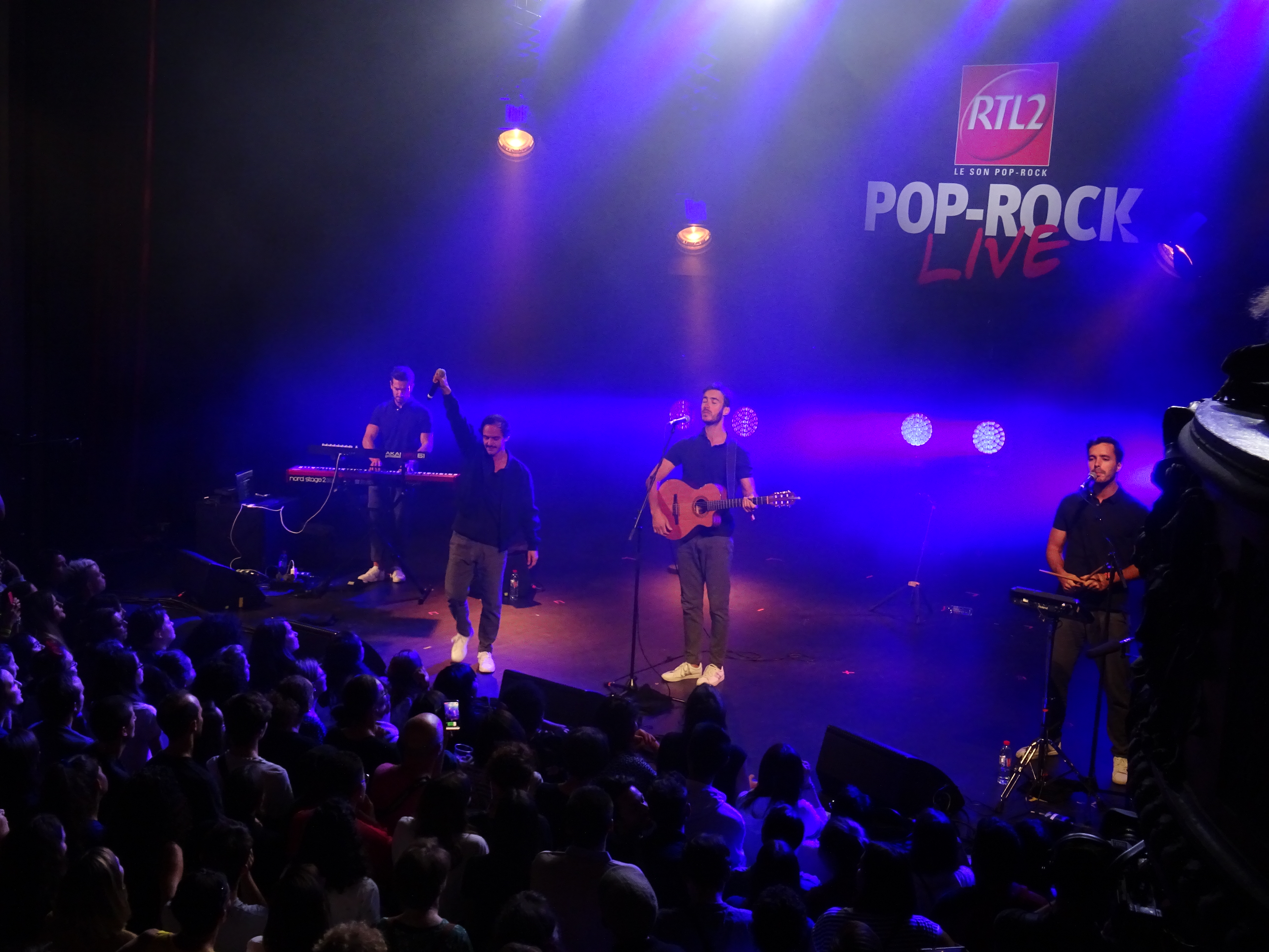 Boulevard des airs - rtl2 pop rock live - Trianon - concert