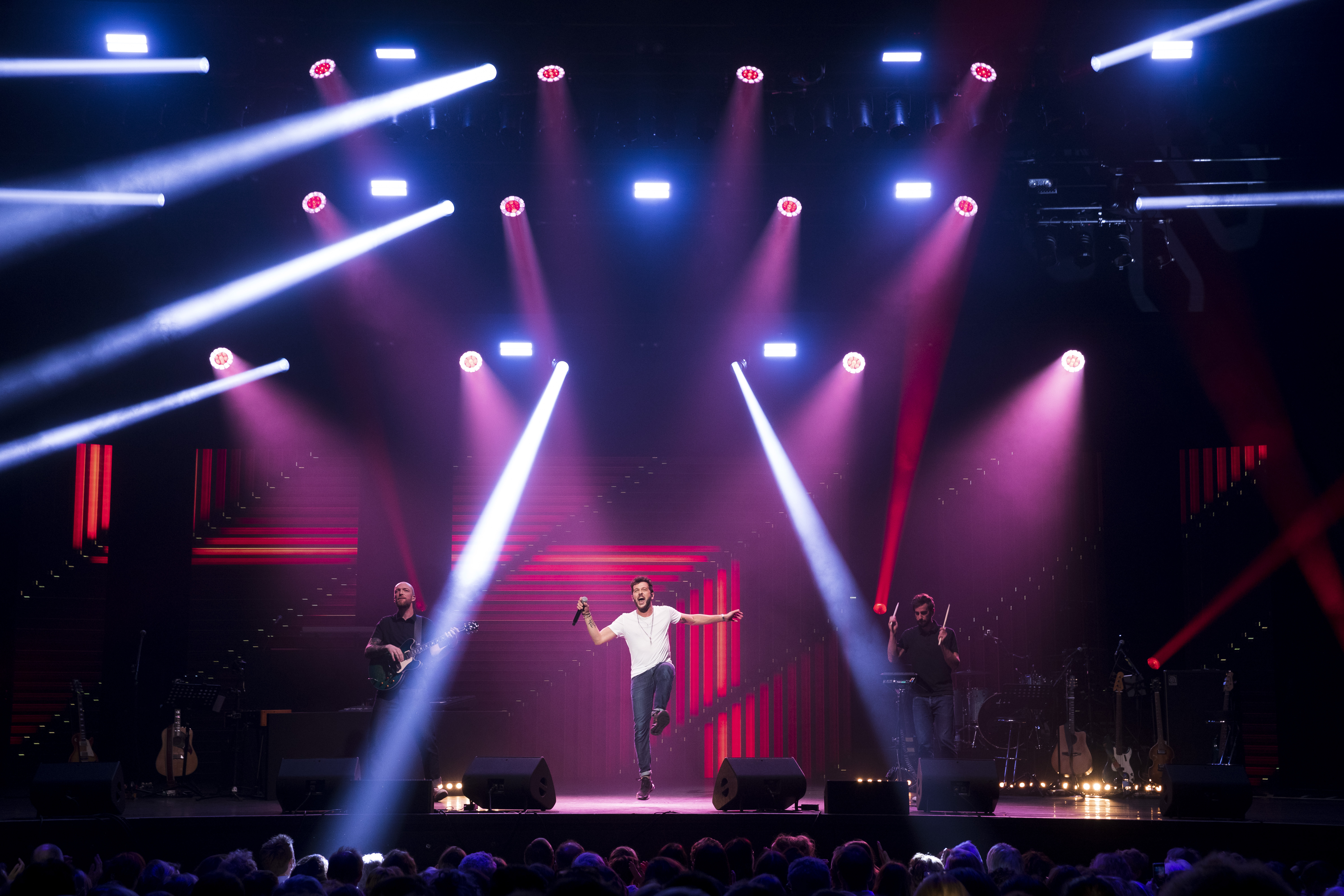 Leurs voix pour l'espoir - concert - Olympia - Claudio Capéo