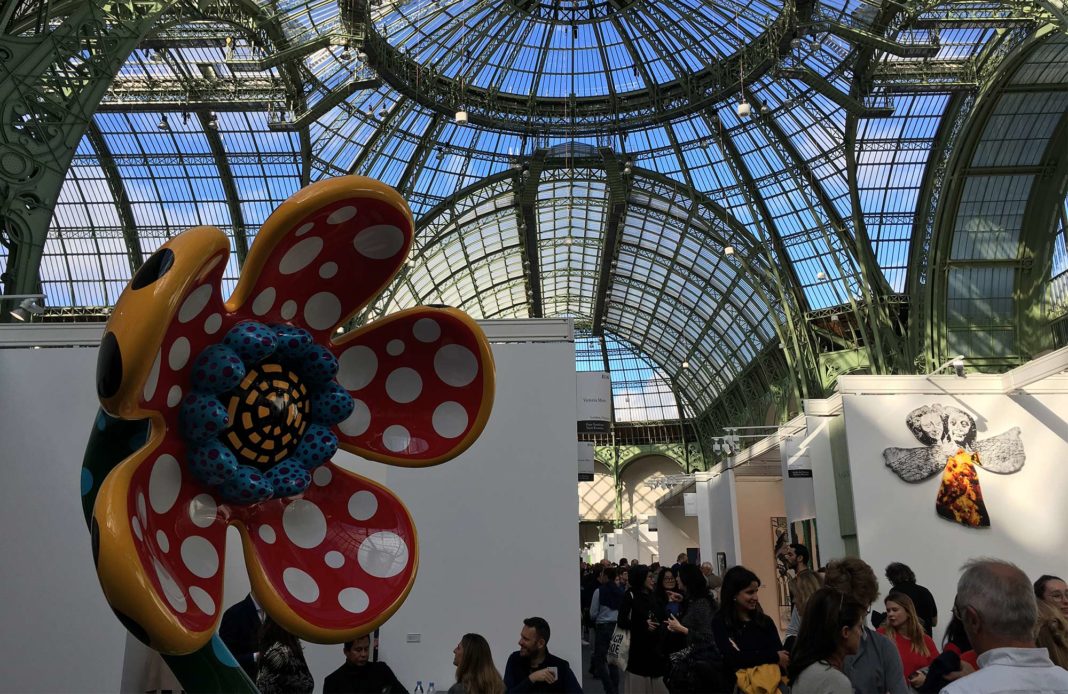 FIAC - art - Grand Palais - art contemporain - syma news - florence yeremian - gagosian - cocteau - yayoi kusama - Ugo Rondinone - Glenn Brown - Eric Fischl - Yan Pei Ming - Gideon Rubin - Claire Morgan - Sean Landers - arte - kunst - moderne -sortir - paris - foire d’art contemporain - FIAC 2019