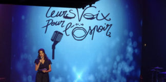 Leurs voix pour l'espoir - concert - Olympia - Laurie Cholewa