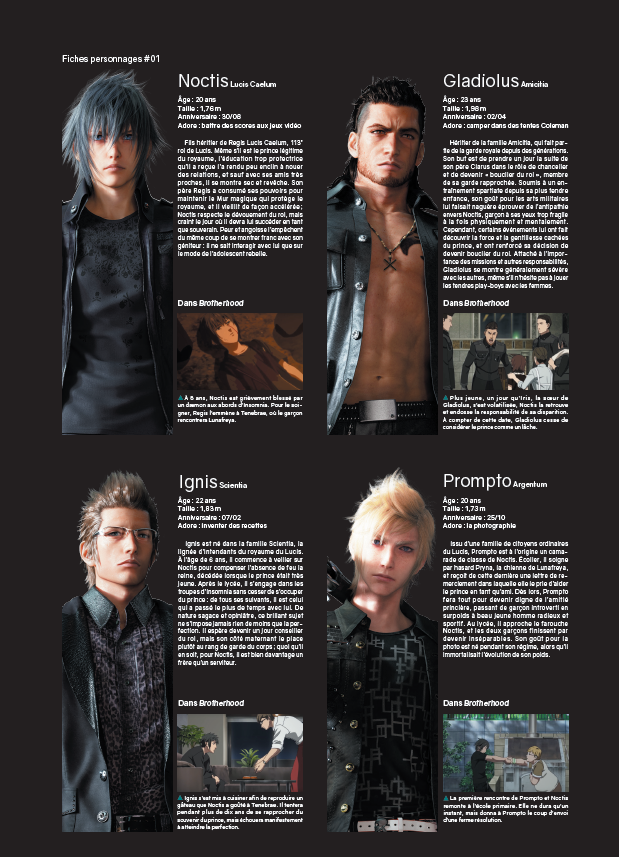 Final Fantasy XV FFXV jeu de rôles SquareEnix Mana Books Livre PS4 Xbox One Heroic Fantasy RPG JPRG Noctis