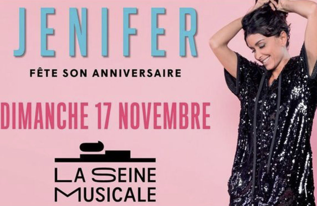 Jenifer - concert - Jenifer fête son anniversaire - Seine Musicale - Boulogne Billancourt
