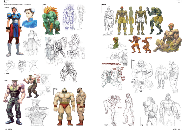 Street Fighter Yoshinori Ono Capcom jeu de combat PS4 XboxOne PS3 playstation Xbox360 développeur Takashi Nishiyama Kinu Nishimura artbook mana books