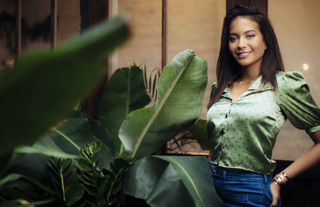 Vaimalama Chavez - Miss France 2019 - chanson - jardin d'hiver