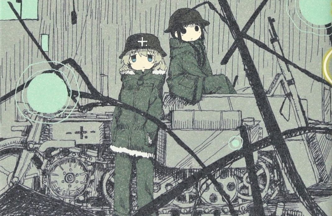 Girls Last Tour manga omake books science fiction guerre emotion tristesse militaire kawaii post apocalyptique