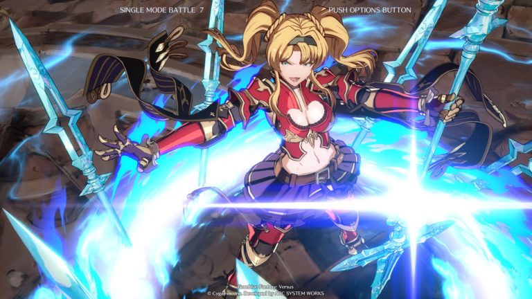 granblue fantasy versus marvelous cygames ps4 jeu de combat jeu en ligne invocation japon smartphone