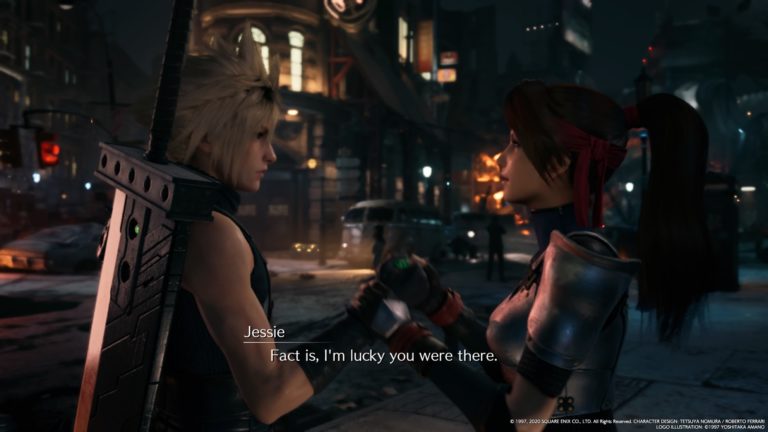 final fantasy VII 7 remake square enix PS4 sony rpg jrpg jeu de roles cloud tifa aeris barrett action materia midgar