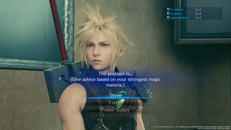 final fantasy VII 7 remake square enix PS4 sony rpg jrpg jeu de roles cloud tifa aeris barrett action materia midgar