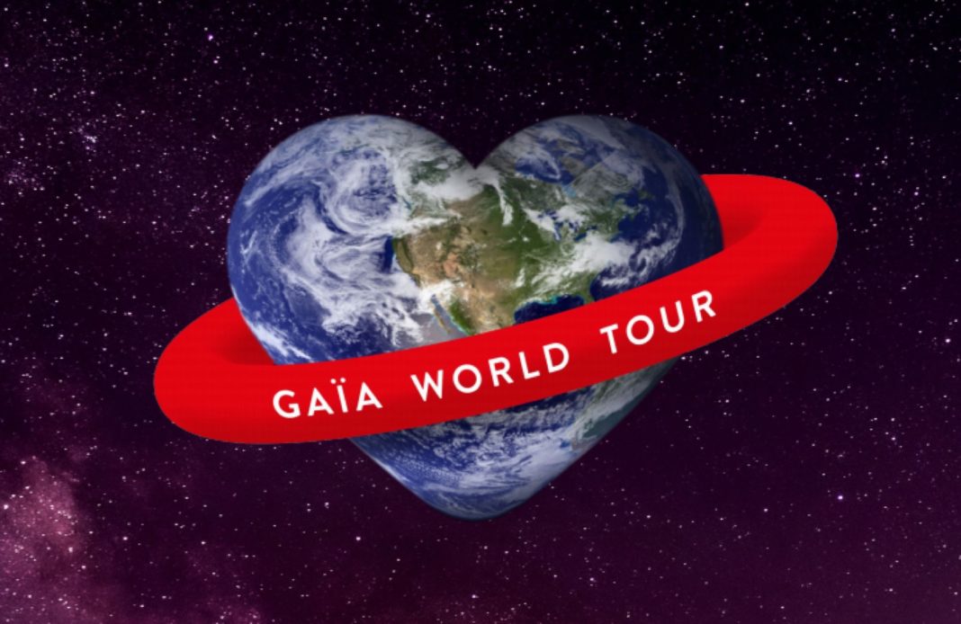 gaia world tour - festival gaia - musique - environnement - science - chanteur - facebook - youtube - bio - biodiversite - naturopathe - sicience - save the planete - symanews - hubert reeves - ray lema - mcKelle