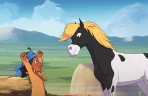 Yakari - indien - sioux - dessin animé - film - cinema - long-metrage - symanews - florence yeremian - xavier Giacometti - celia soumet - Derib -Job - livre - serie - enfant - liberté - mustang, - cheval - amitié - BD - petit-tonnerre - 2D - 3D - animation - Toby Genkel