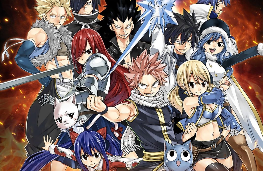 Fairy Tail Hiro Mishima manga shonen jeu video gust koei tecmo natsu gray lucy wendy erza jeu de roles JRPG anime jump