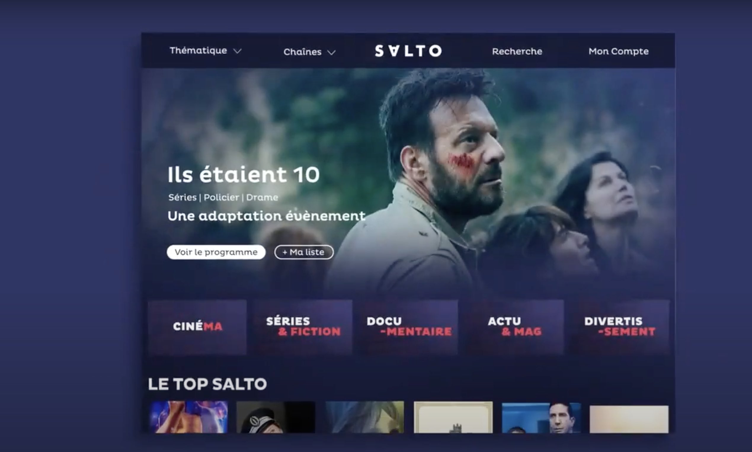 Salto - Plateforme streaming - TV