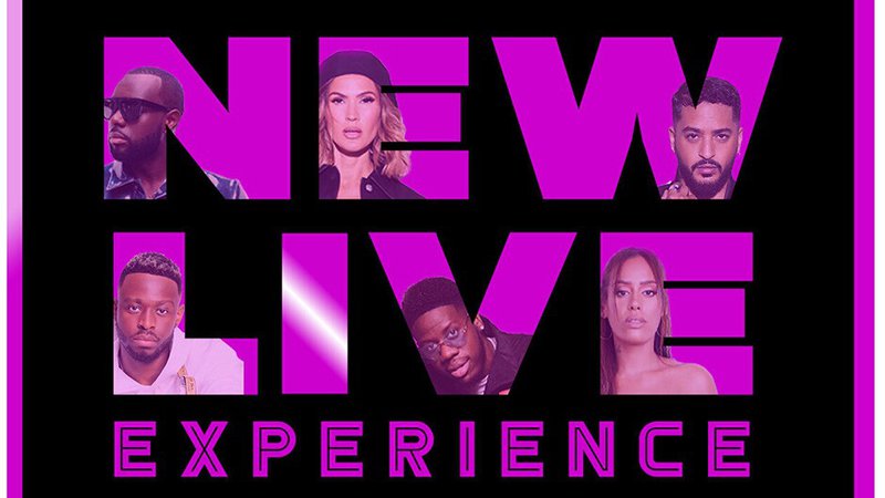 New live experience - concert - live stream - Slimane - Vitaa - Gims - Amel Bent - Dadju - Franglish -