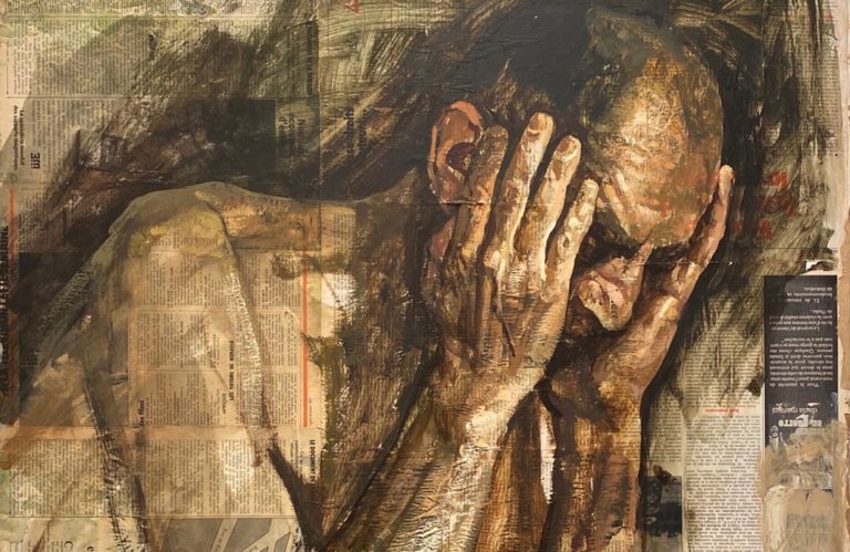 Safet-Zec-galerie-Schwab-syma-news-Florence-Yeremian Safet-Zec-galerie-Schwab-syma-news-Florence-Yeremian-art-peinture-peintre-gallery-paris-beaubourg-expressionnisme-torture-homme-nu-exposition-expo-kunst-arte-figuratif-painting-tableau-huile-yougoslavie-bosnie-sarajevo-comtesse