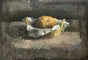 pain-bread-nature-morte-Safet-Zec-galerie-Schwab-syma-news-Florence-Yeremian-art-peinture-peintre-gallery-paris-beaubourg-expressionnisme-torture-homme-nu-exposition-expo-kunst-arte-figuratif-painting-tableau-huile-yougoslavie-bosnie-sarajevo-comtesse