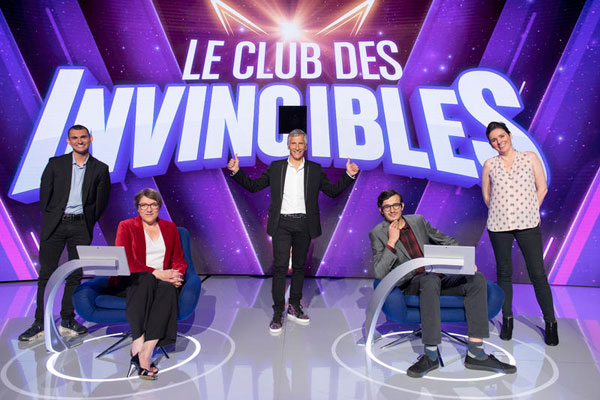 Le club des invincibles - France 2 - jeu tv - champions - Nagui -