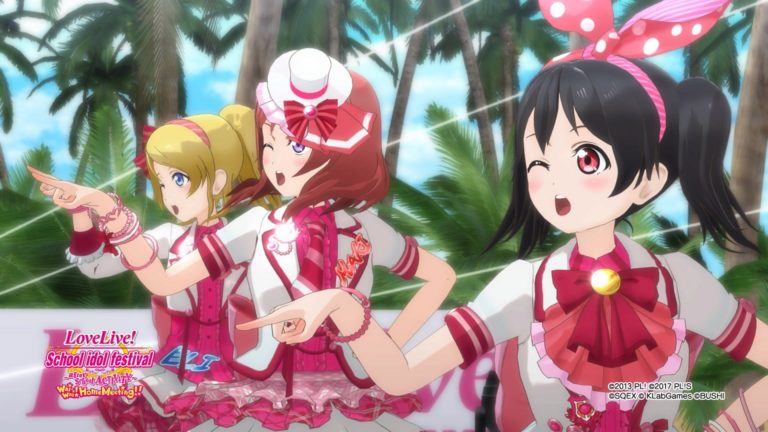 Love Live SquareEnix anime PS4 rythme