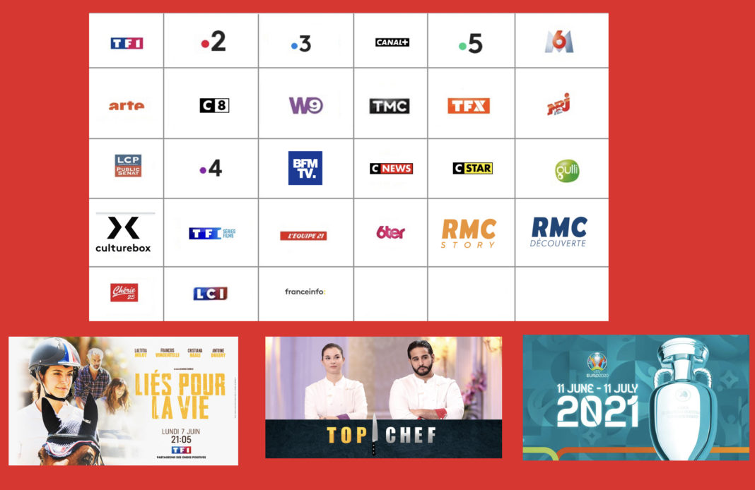 Programme TV - Sélection TV - Liés pour la vie - Top Chef 12 finale - Euro 2020 - foot -