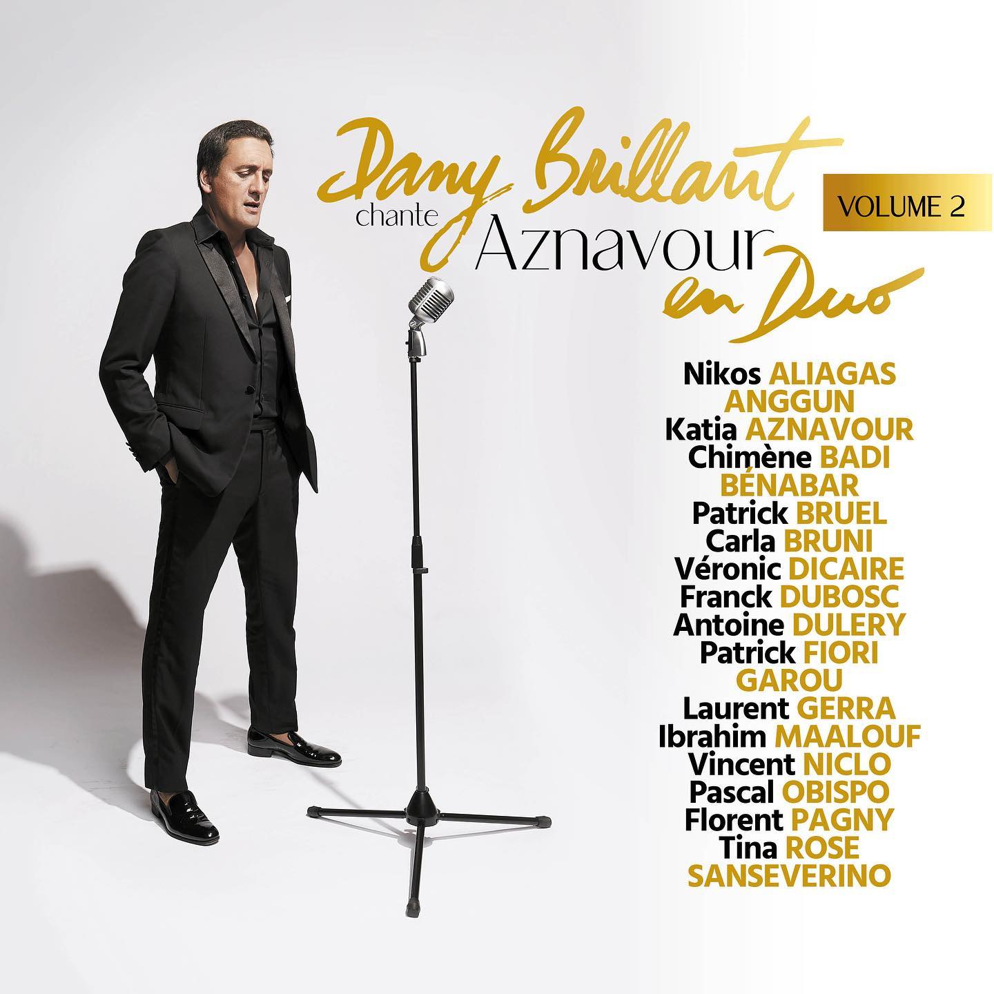 Dany Brillant - Charles Aznavour - duo - album duo -
