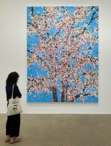 damien hirst - fondation cartier - syma news - Florence yeremian - gopikian - exposition - exhibition - cerisier - fleurs - tableaux - art - expo