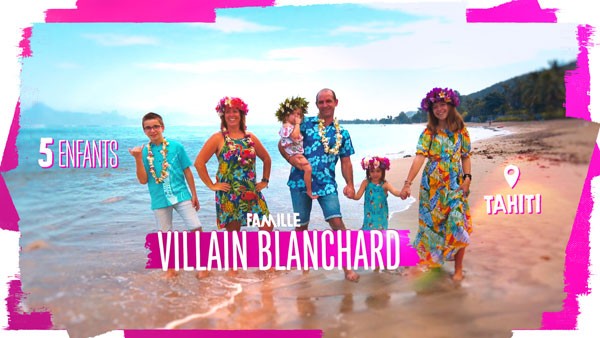 familles nombreuses la vie au soleil - TF1 - familles nombreuses - Famille Villain Blanchard -