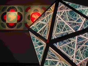 anthony james - art - hypnose - triangle - icosahedron - effets visuels - opera gallery - syma - yeremian - gopikian