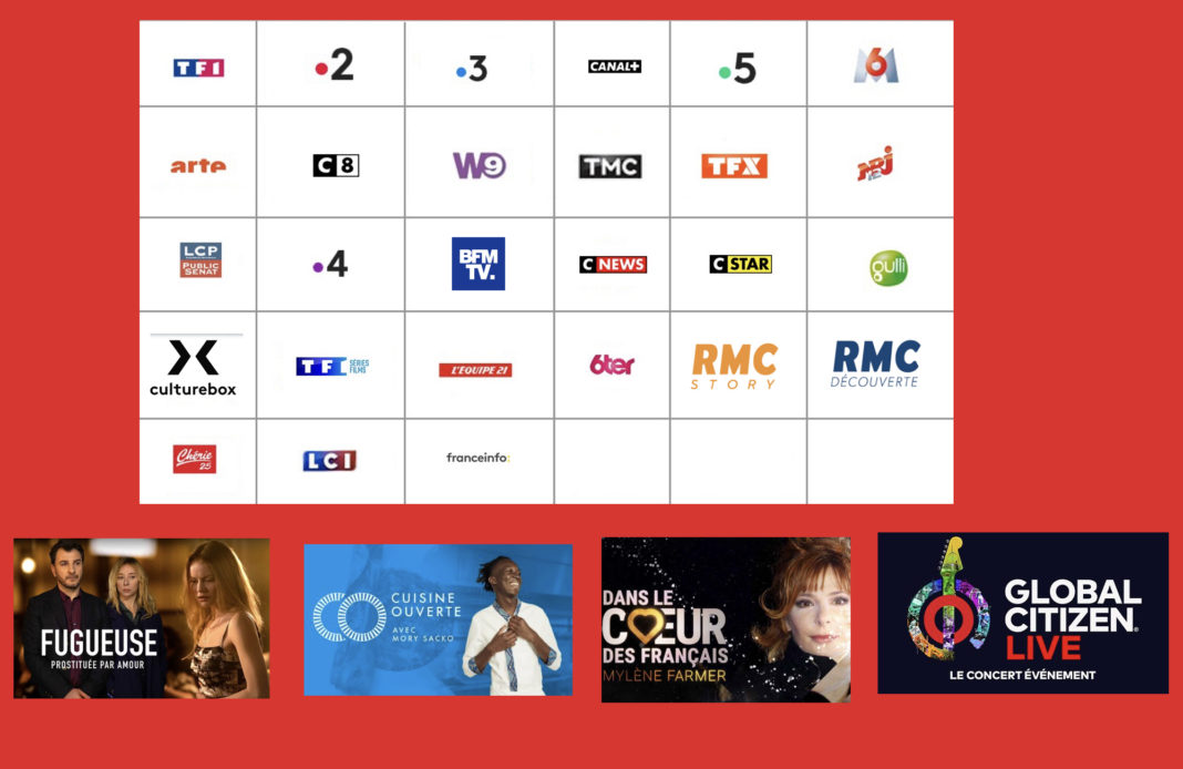 programme tv - sélection tv - Fugueuse - cuisine ouverte - global citizen live -