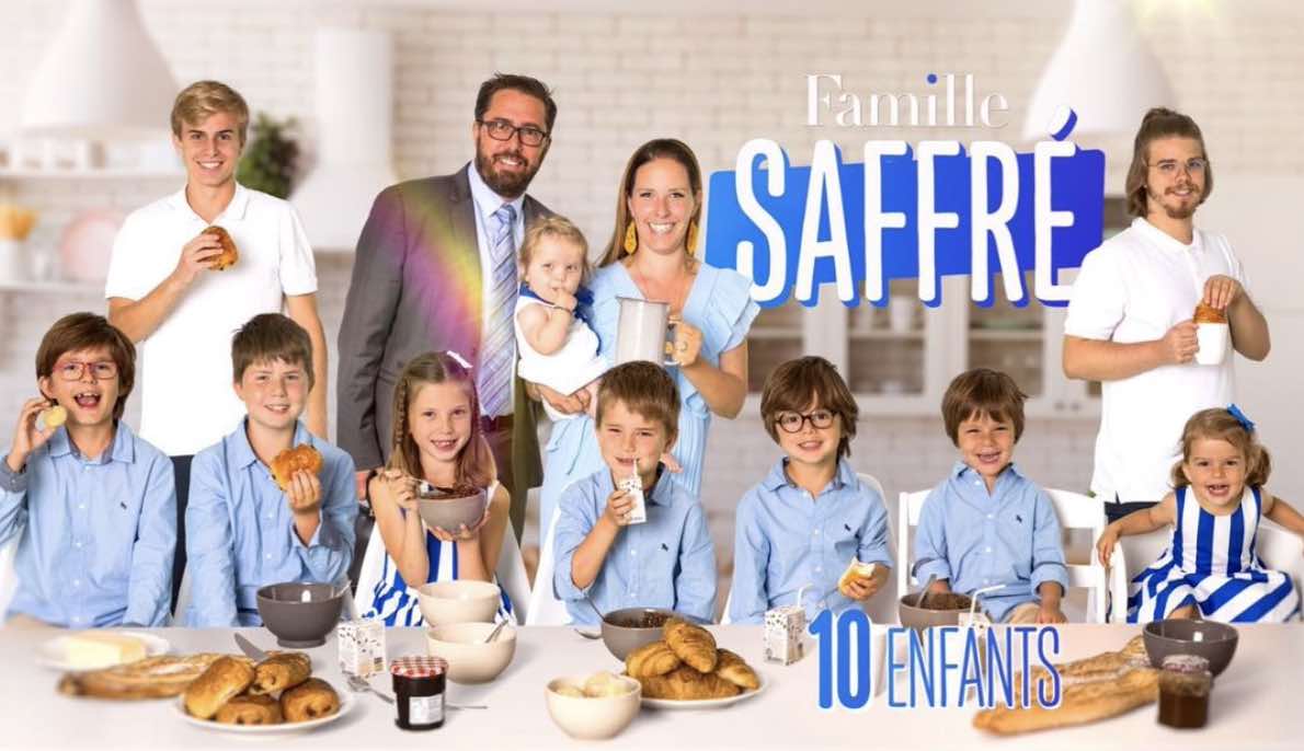 Familles nombreuses - Familles nombreuses la vie en XXL - Famille Saffré -