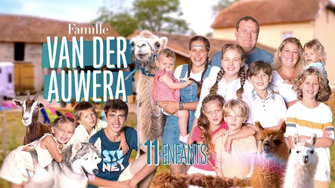 Familles nombreuses - Familles nombreuses la vie en XXL - Famille Van der auwera -
