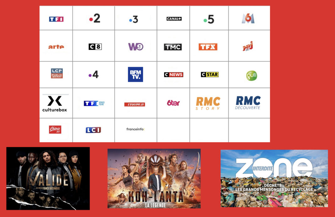 Programme tv - sélection tv - Validé saison 2 - Koh Lanta la légende - Zone interdite déchets -