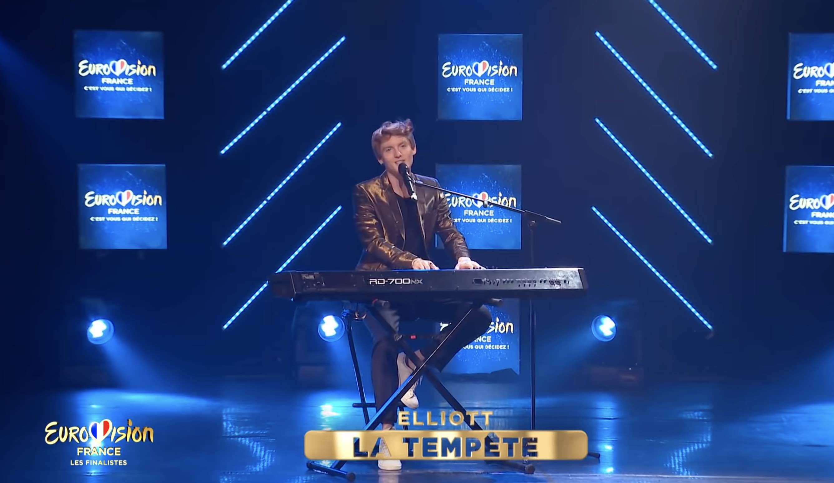 Eurovision - Elliott - Eurovision France -