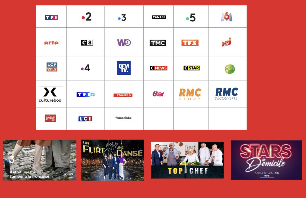 programme tv - sélection tv - saint Valentin - top chef - stars à domicile -