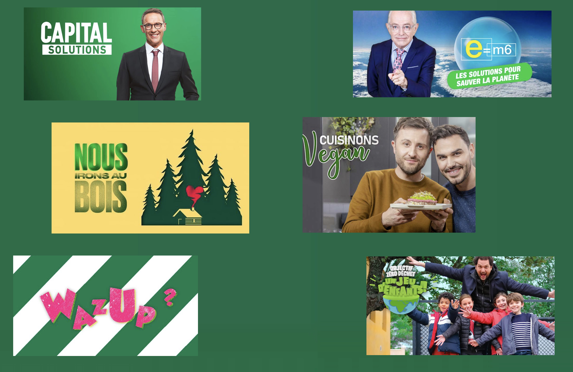 Semaine green - 2022 - Groupe M6 - programmation - capital solutions - E=M6 - cuisinons vegan -