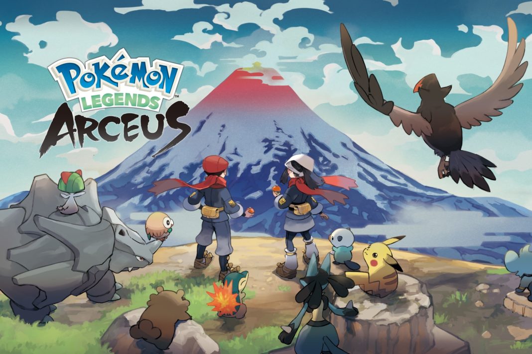 pokemon legendes arceus nintendo switch jeu de roles jrpg game freak monde ouvert japon histoire