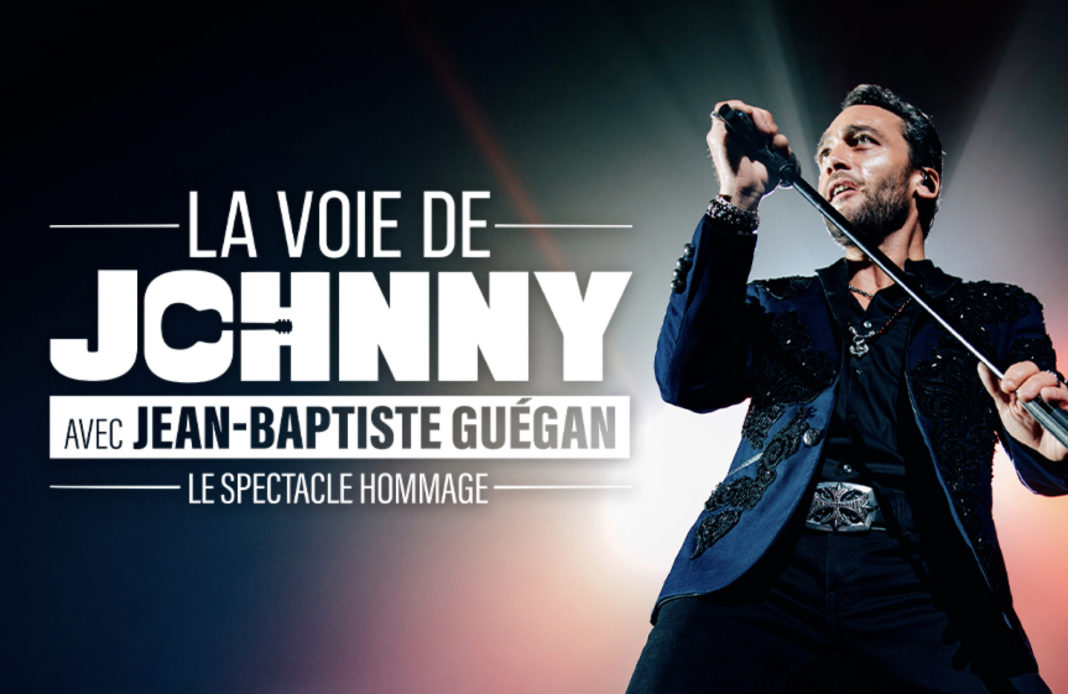 Jean Baptiste Guegan - la voie de Johnny - le spectacle hommage - Johnny Hallyday -