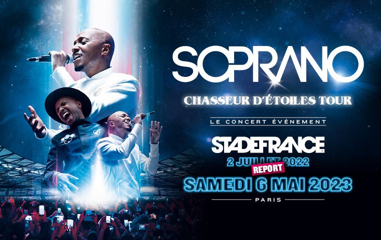 Soprano - chasseur d'étoiles tour - stade de france - 2023 - report -