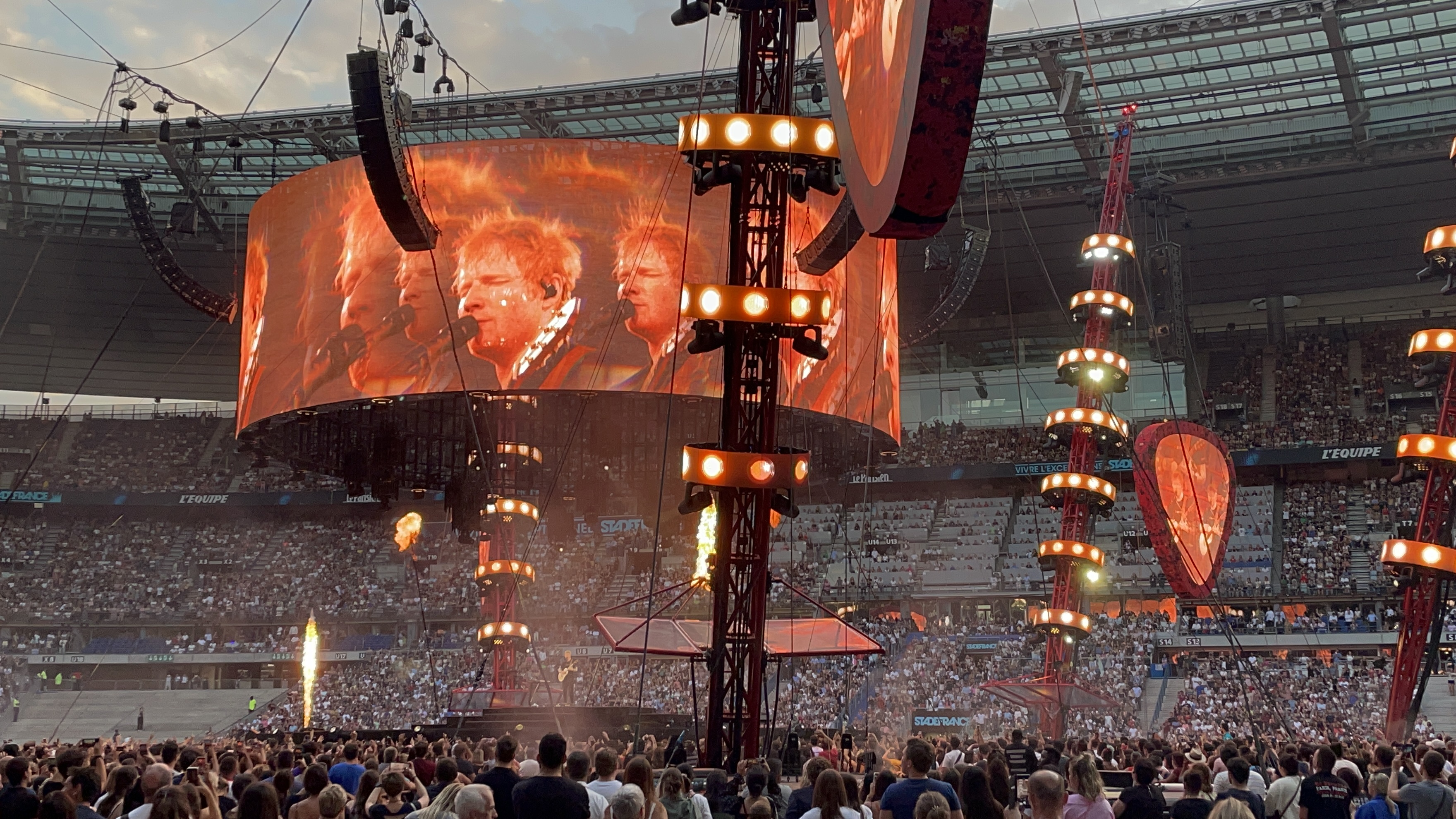 Ed Sheeran - Stade de france - The mathematics tour -