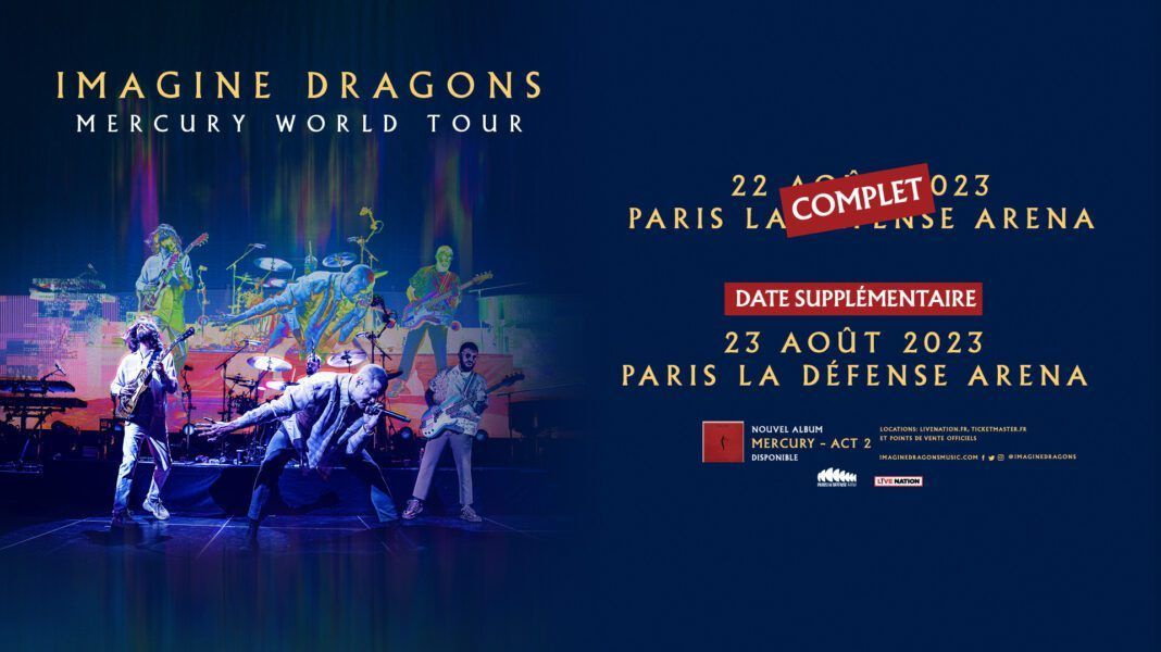 Imagine Dragons - concerts - 2023 -