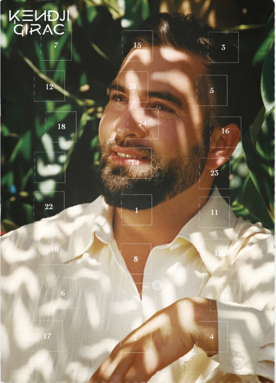 Kendji Girac - calendrier avent - 
