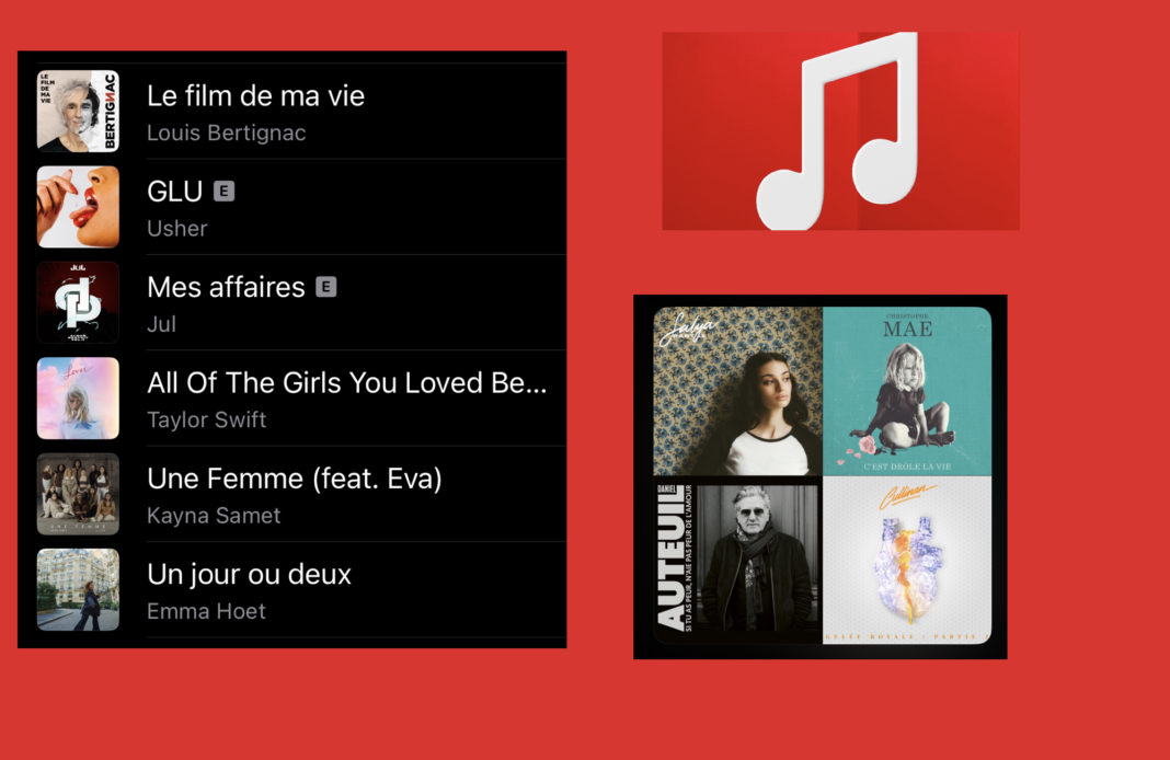 sorties musicales - sélection musicale - Taylor Swift - Emma Hoet - Christophe Maé -