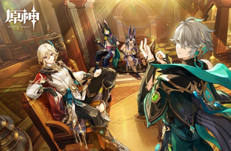 genshin impact ps4 ps5 playstation store mihoyo hoyoverse jrpg jeu vidéo monde ouvert iphone android smartphone