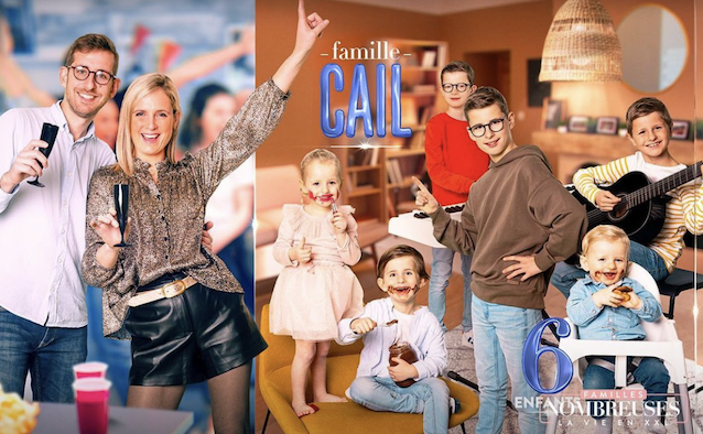 Familles nombreuses xxl - famille Cail -