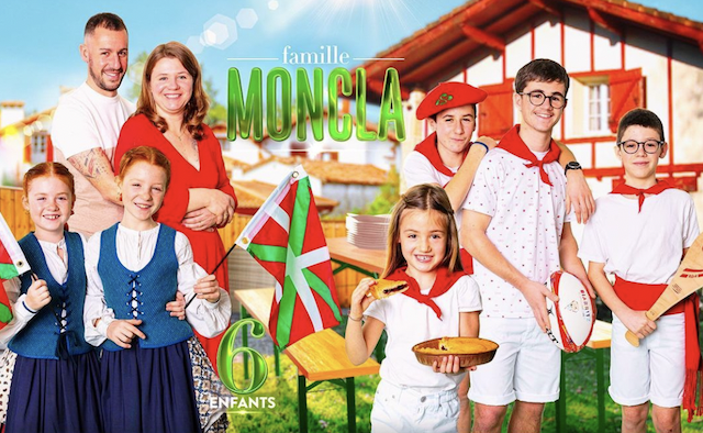 Familles nombreuses xxl -Famille Moncla -