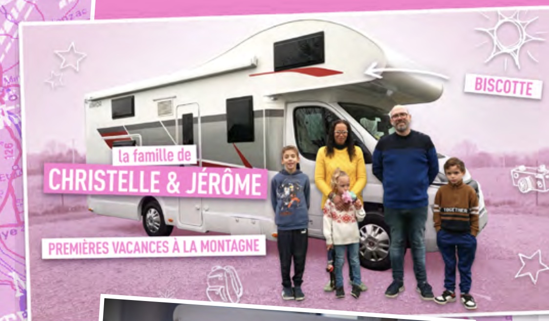 Nos vacances en camping car - Christelle Jerome -